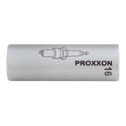 Proxxon 1/2" Zündkerzeneinsatz mit Magnet, 16 mm