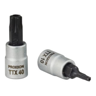 Proxxon 1/4" TX-Einsatz T 20 mit Stirnbohrung