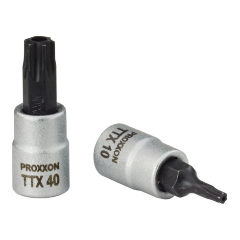 Proxxon 1/4" TX-Einsatz T 8 mit Stirnbohrung
