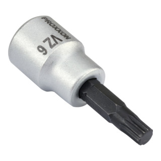 Proxxon 3/8" Vielzahn-Einsatz VZ 8, 50 mm lang