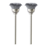 Proxxon Brosses en coupe, acier, 13 mm, 2 pièces-1