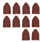 Proxxon Capuchons abrasifs de rechange, 9 mm, grain 80 et grain 150, 5 pièces chacun-1