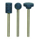 Proxxon Corps abrasifs en corindon, boule, 3 pièces-1