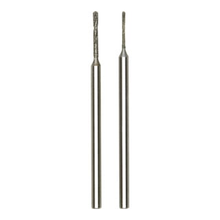 Proxxon Diamant-Spiralbohrer, je ein Stück 0,8 und 1,2 mm