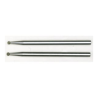 Proxxon Diamantschleifstifte, Kugel, 1,0 mm, 2 Stück