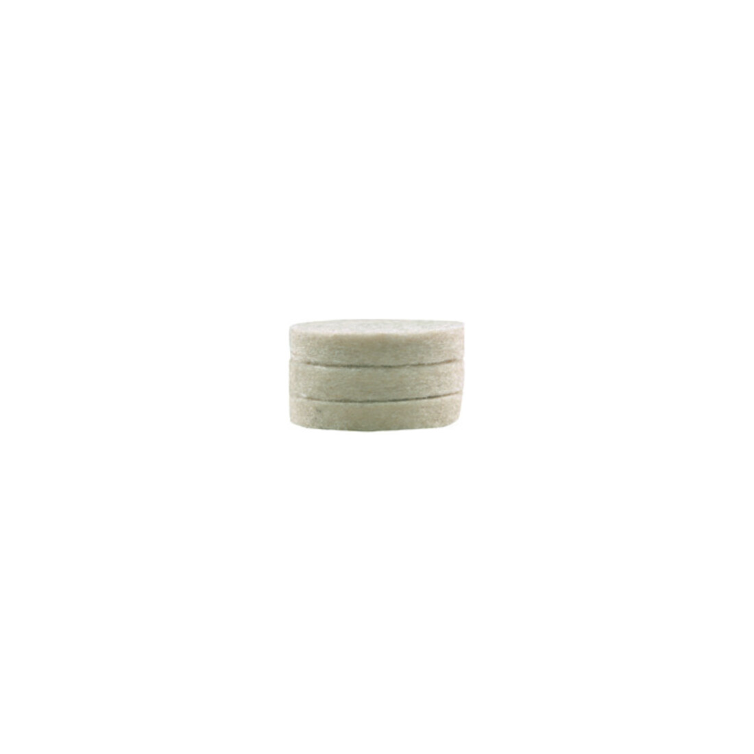 Proxxon Dischi in feltro, 22 mm, 10 pezzi + 1 supporto