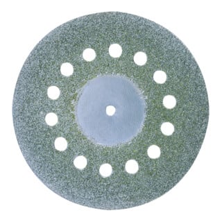 Proxxon Disque de coupe diamanté avec trous de refroidissement, Ø 38 mm + 1 support