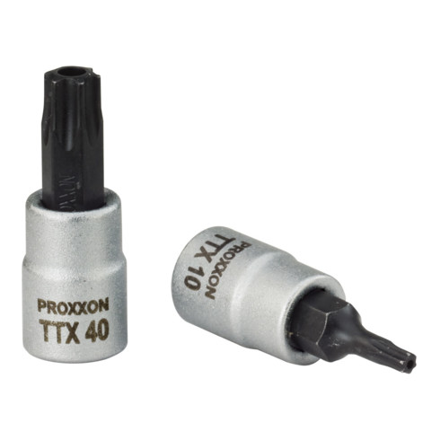 Proxxon Douille TX 1/4" T 5 avec alésage frontal