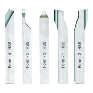 Proxxon draaigereedschap set, 5-delig HSS (8 x 8 x 80 mm)