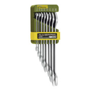 Proxxon dubbele steeksleutelset, 8 delig van 6 x 7 tot 20 x 22 mm