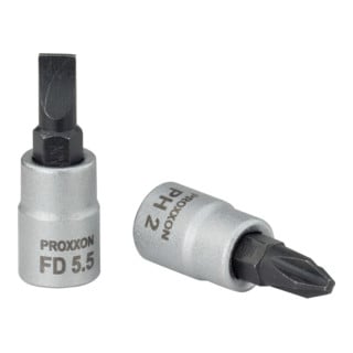 Proxxon 1/4" Insert à fentes croisées, taille 2