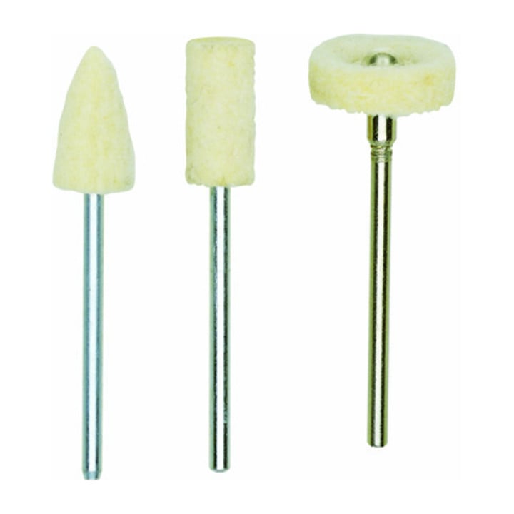 Proxxon Filzpolierstift, Zylinder, 2 Stück