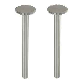 Proxxon Fraises à disque (acier tungstène-vanadium), 10 mm, 2 pièces