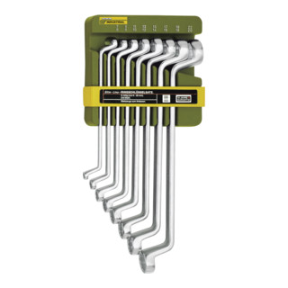 Proxxon Jeu de clés polygonales doubles, 8 pièces de 6 x 7 à 20 x 22 mm