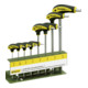 Proxxon L-greep schroevendraaierset 8 delig, HEX met houder-1