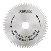Proxxon Lama per sega circolare "Super-Cut", 58 mm (80 denti)-1