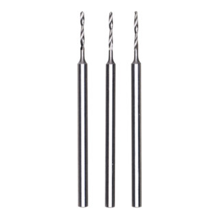 Proxxon Micro-forets hélicoïdaux (acier HSS), 1,0 mm, 3 pièces