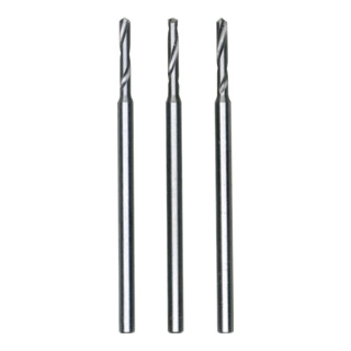 Proxxon Micro-forets hélicoïdaux (acier HSS), 1,6 mm, 3 pièces