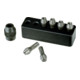 Proxxon MICROMOT Pinze di serraggio in acciaio, 6 pezzi da 1 a 3,2 mm, con supporto-1