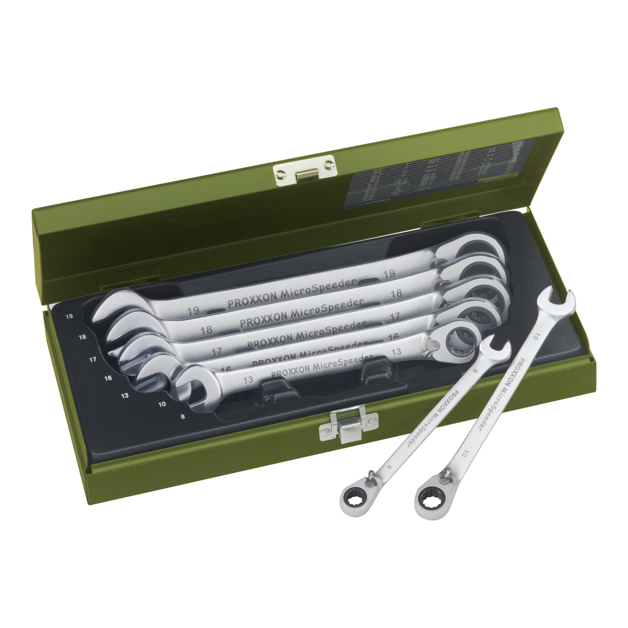 Proxxon MicroSpeeder-Satz, 7-tlg., 8 bis 19 mm