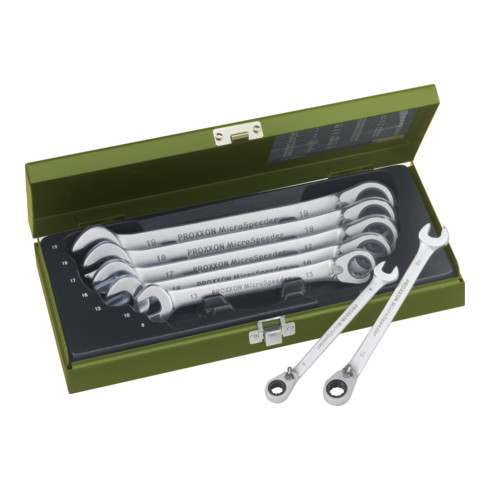 Proxxon MicroSpeeder set, 7-delig, 8 tot 19 mm