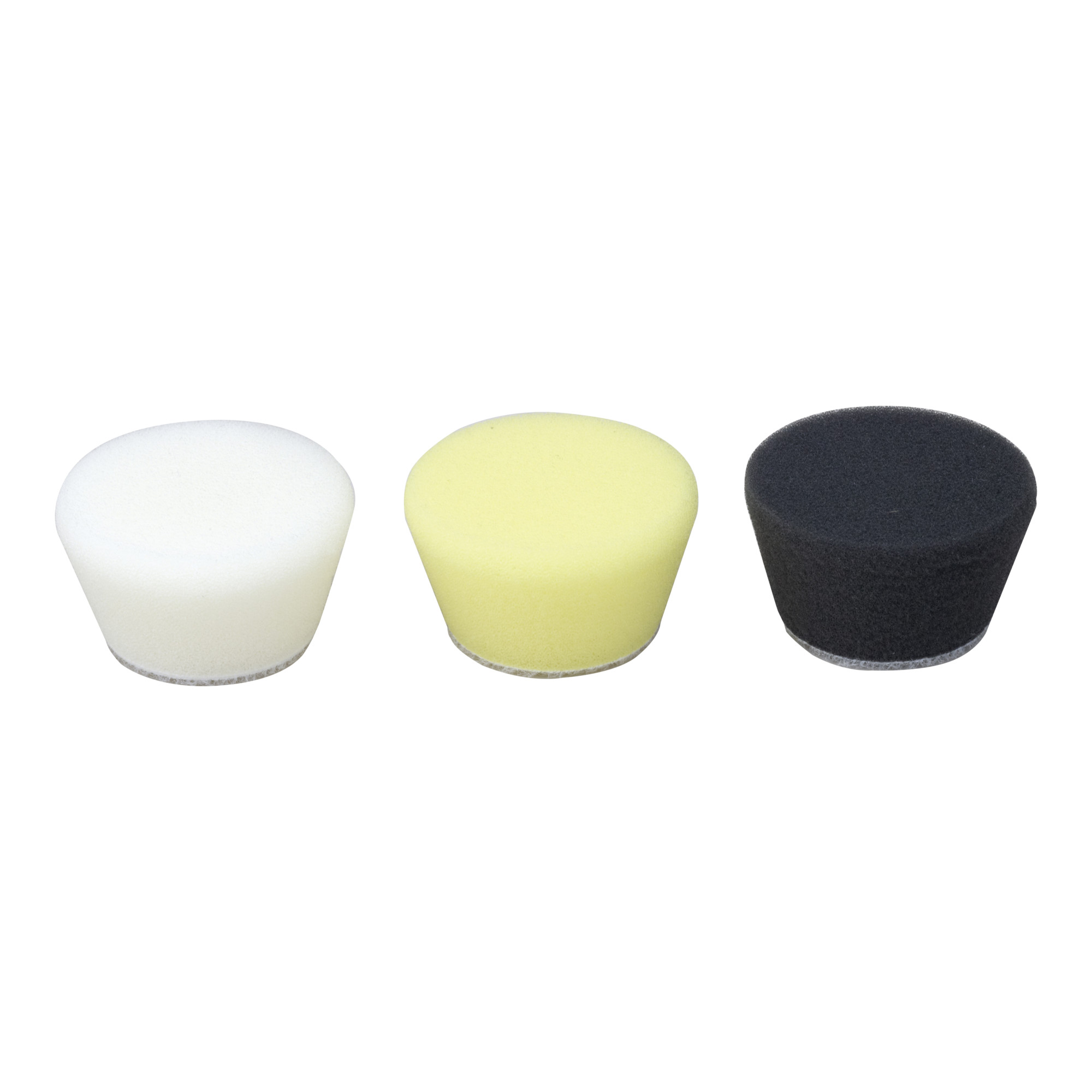 Proxxon Polierschwamm konisch Ø 50 mm, hart (weiß), 2 Stück