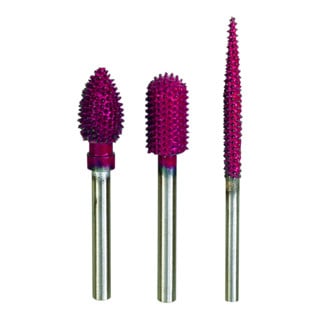 Proxxon Râpe rotative avec aiguilles métalliques, cône 8 x 12 mm