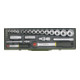 Proxxon Set di chiavi a bussola 1/2" + 1/4", 27pz.-1