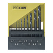 Proxxon Set di punte a spirale HSS, DIN 338, 0,3 a 3,2 mm, 10 pezzi-1