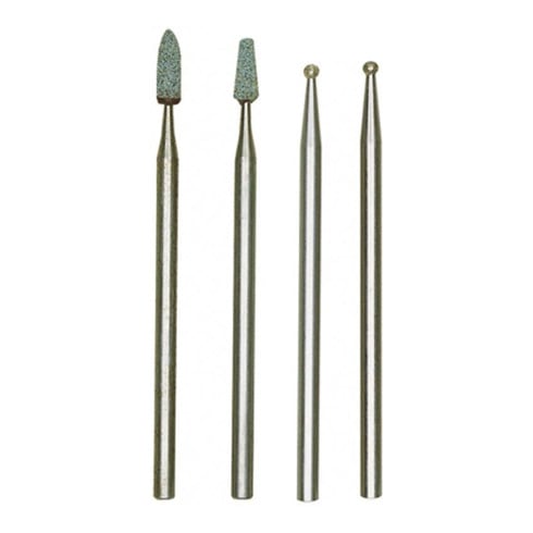 Proxxon Set d’outils pour travail du verre, 4 pièces