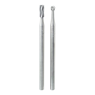 Proxxon Set frese in metallo duro, cilindro e sfera, 2 pezzi