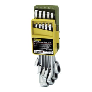 Proxxon Set MicroSpeeder in supporto pieghevole, 8-19mm, 10pz.