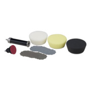 Proxxon Set professionale di rettifica e lucidatura con platorello, ø30mm, prolunga da 80mm