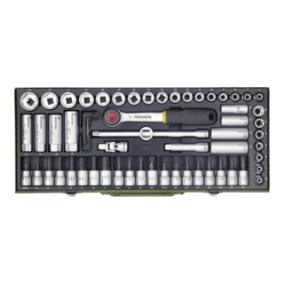 Proxxon Set super compatto 3/8", 65pz.