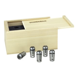 Proxxon spantangset voor PF/FF 230, 5-delig (2,4 tot 5 mm)