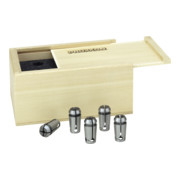 Proxxon spantangset voor PF/FF 230, 5-delig (2,4 tot 5 mm)