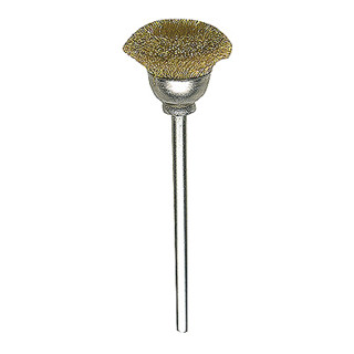 Proxxon Spazzole a tazza, ottone, Ø 13 mm, 2 pezzi