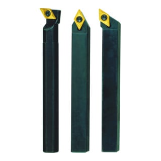 Proxxon stalen houderset 10 x 10 x 90 met hardmetalen inzetstukken