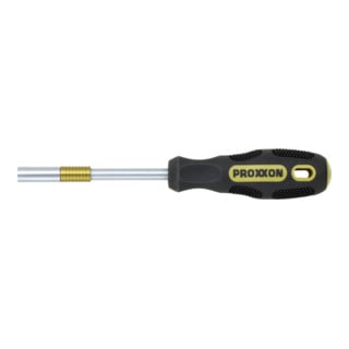 Proxxon Tournevis avec prise 1/4" pour embouts avec douille à ressort