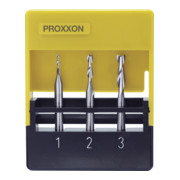 Proxxon volhardmetalen frezenset, 3-delig (1 - 2 - 3 mm)