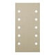 PS 33 CK Bandes abrasives auto-agrippantes Klingspor 115 x 230 mm Grain 120 perforation façon GL15