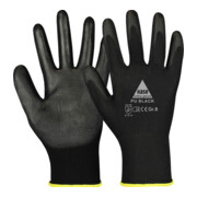 Gants de montage HASE noir, polyester