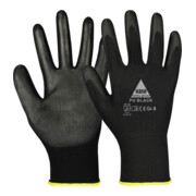 Gants de montage HASE noir, polyester