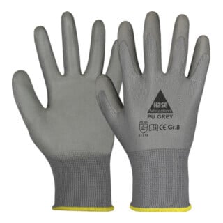 Gants de montage Hase Gris, Polyester
