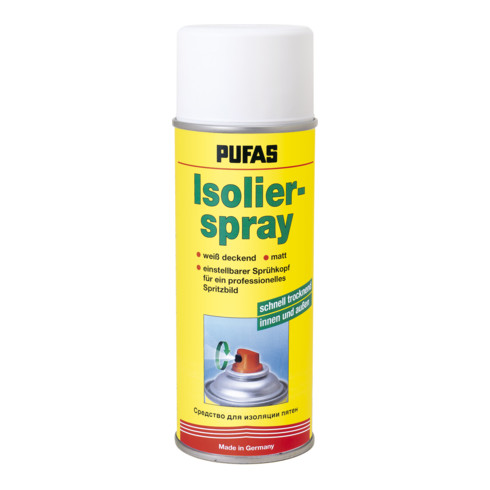 Pufas Isolierspray weiß 400 ml