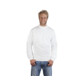 Pull homme 80/20 Gr.L blanc 80% coton, 20% polyester, 280g/m²