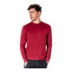 Pull STIER Crew Sweat Style Print L rouge foncé