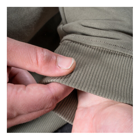 STIER Heavy Crew Sweater duty organic cotton