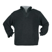 Elutex Troyer-Pullover Sylt dunkelgrau-meliert