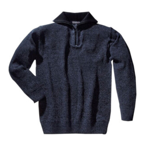 Elutex Troyer-Jumper Föhr noir/bleu moucheté